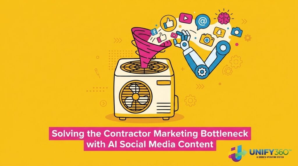 Solving the Contractor Marketing Bottleneck with AI Social Media Content — featured image