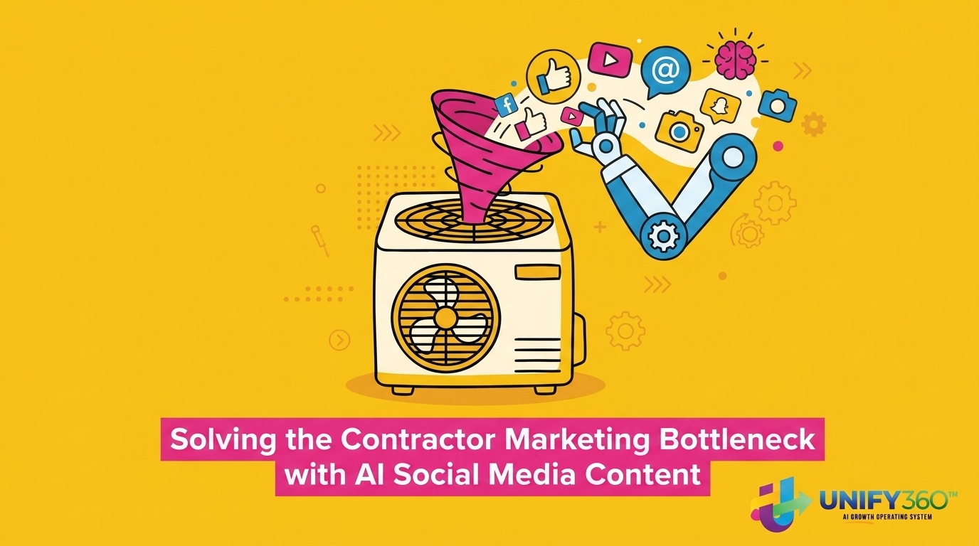 Solving the Contractor Marketing Bottleneck with AI Social Media Content — featured image